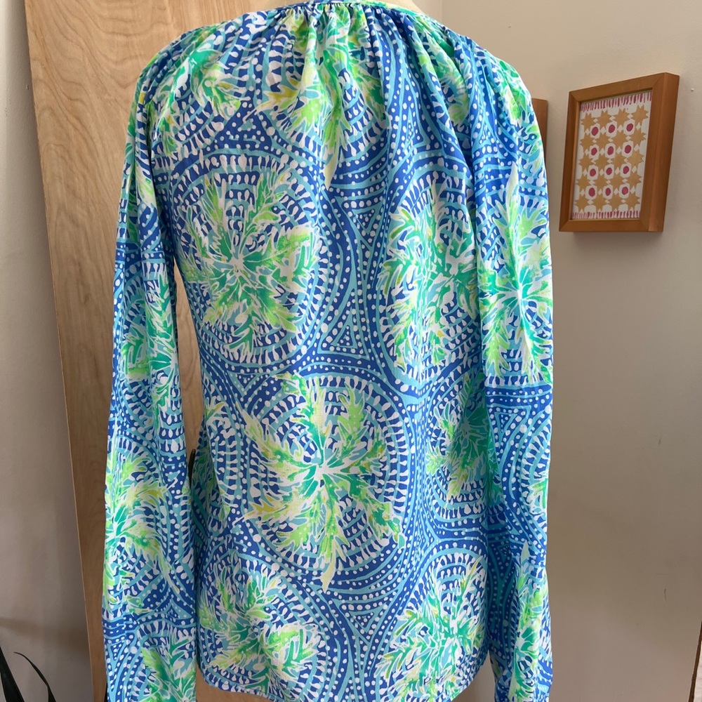Lilly Pulitzer Willa Top sz XS - Picture 6 of 9
